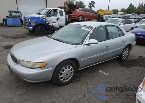 2000 Buick Century Custom из США, поврежденный, VIN 2G4WS52J0Y1275595